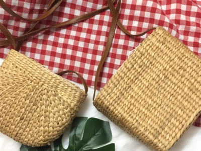 Giỏ xách lục bình giá rẻ giản dị, tinh tế