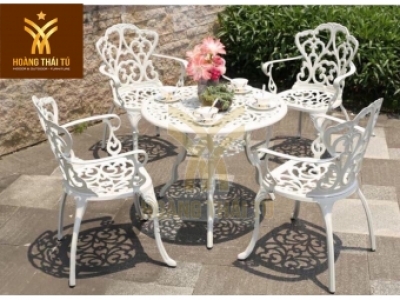 Lưu ý khi mua bàn ghế nhôm đúc ngoài trời
