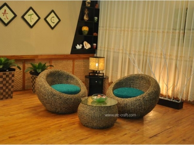 Nội thất mây nhựa, bền, đẹp mãi với thời gian