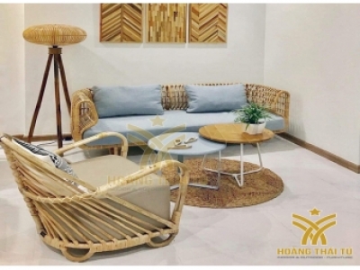 Giá bàn ghế mây phòng khách cập nhật mới nhất
