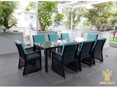 Xưởng sản xuất bàn ghế giả mây uy tín số 1