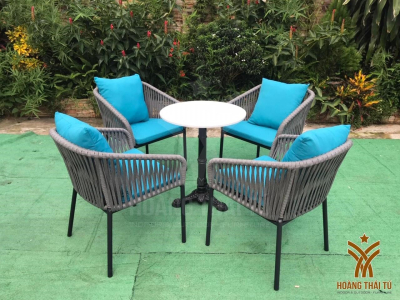 Bộ bàn ghế cà phê sân vườn tại Hà Nội 